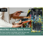 BRUSTRO Artists’ Palette Knife (Set of 5) - Image 4