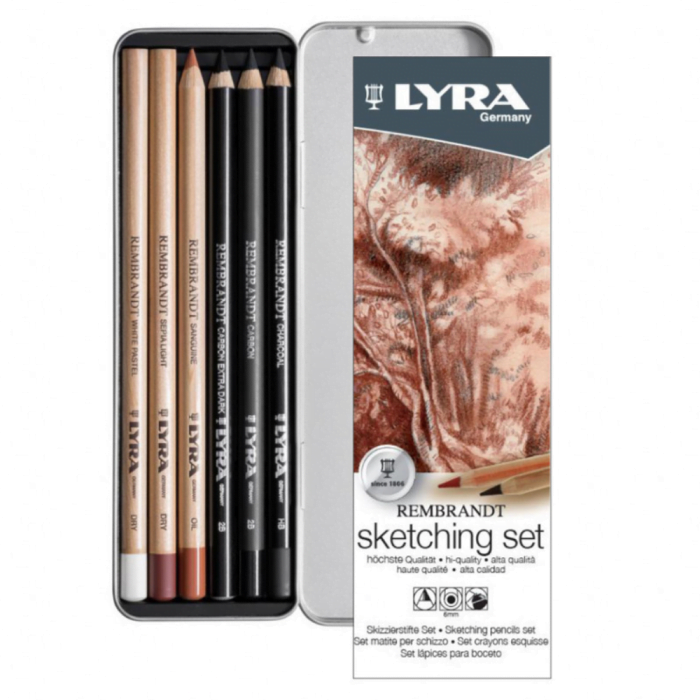 Lyra Rembrandt Sketching Set Of 6 - Image 2