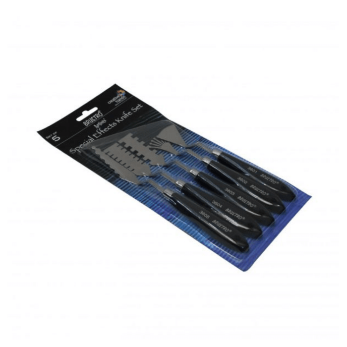 BRUSTRO Artists’ Special Effects Palette Knives (Set of 5) - Image 4