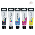 Daler-Rowney System3 Acrylic Colour Process Set (5x150ml Tubes) - Image 2