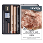 LYRA Rembrandt Sketching Set 11 Pcs Metal Box