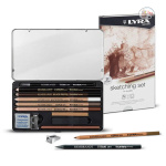 LYRA Rembrandt Sketching Set 11 Pcs Metal Box - Image 3