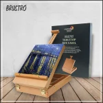Brustro Artists' Tabletop Portable Wooden Box Easel