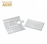 KHYATI COLOUR MIXING PLATE - Rectangle Box Small - A039