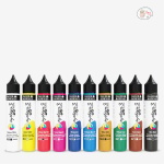 Daler Rowney System 3 Fluid Acrylic 29.5ml Set of 10 - Image 4