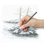 Staedtler Mars Lumograph full graphite 100G set of 12 - Image 8