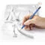 STAEDTLER GRAPHITE PENCILS 9B Mars Lumograph DRAWING PENCILS 100 9B - Image 4