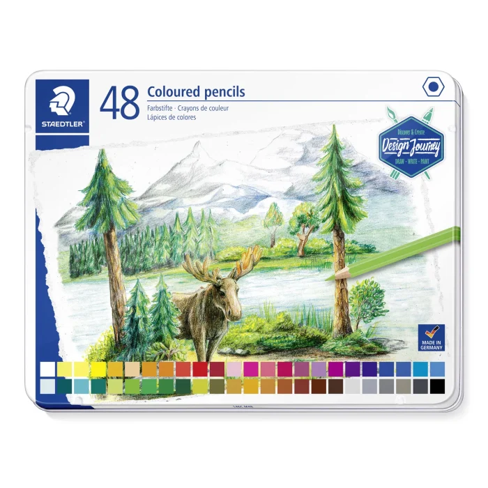 Staedtler 48 coloured pencils - Image 8