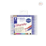 STAEDTLER Double-ended calligraphy pen 12shd (3.5mm-2.0mm)