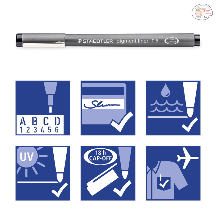 Staedtler 8 pigment liner 308 Fineliner - Image 4