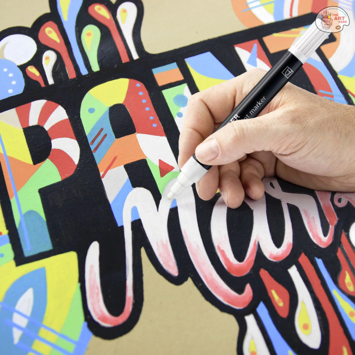 Staedtler 10 Lumocolor paint marker paint marker acrylic marker - Image 6