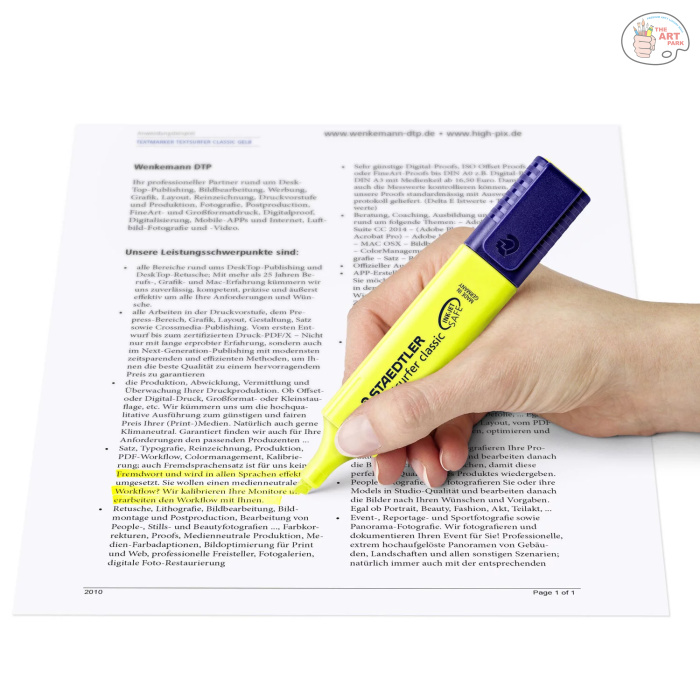 Staedtler Textsurfer® classic 364 Highlighter 8psc - Image 4