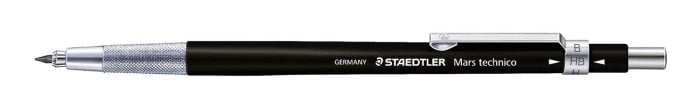 STAEDTLER 2MM  Mars Technico Pencil - Black 780C - Image 3
