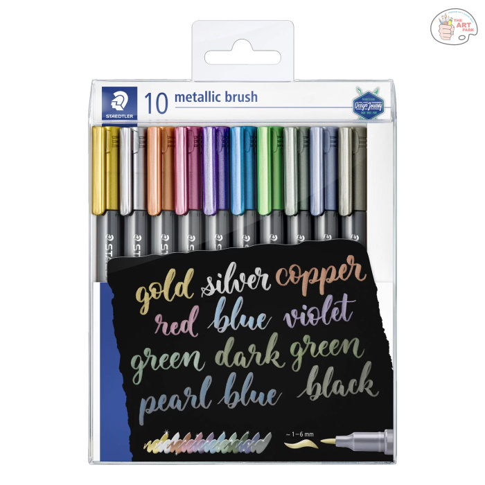 csm_8321_TB10_STANDARD_bc448c3a78 Staedtler 10psc metallic brush - Image 1