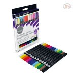Daler Rowney Simply Double Tip Brush Markers – Set Of 24 - Image 4