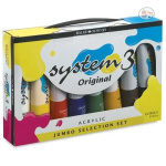 Daler-Rowney System3 Original Jumbo Selection Set 8 x 150ml 119900150