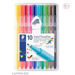 Staedtler Triplus Broad Fineliner Set of 10 (0.8mm)