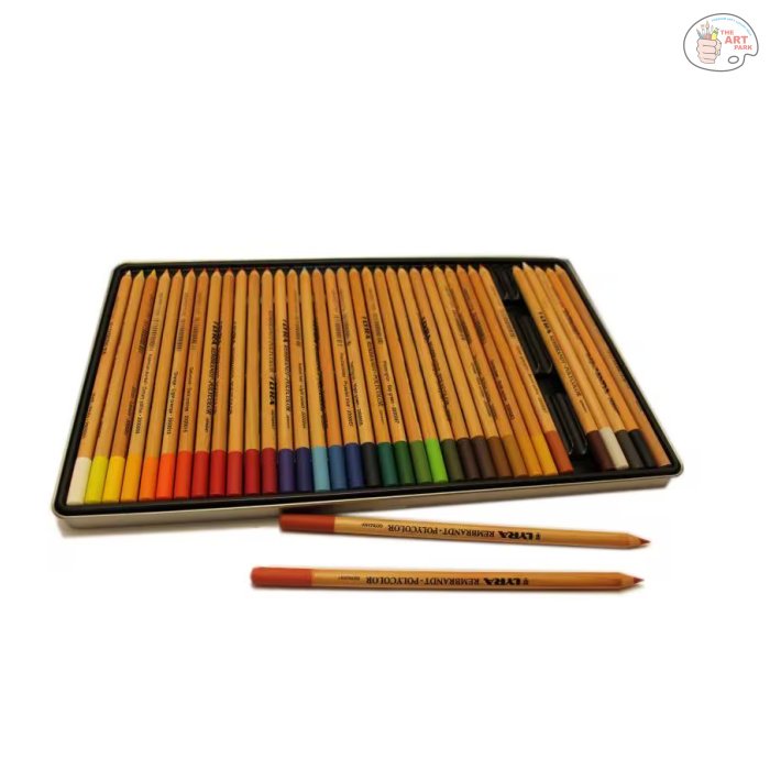 Lyra Rembrandt Artists Polycolor Pencils Set of 36 in Metal Box (L2001360) - Image 2
