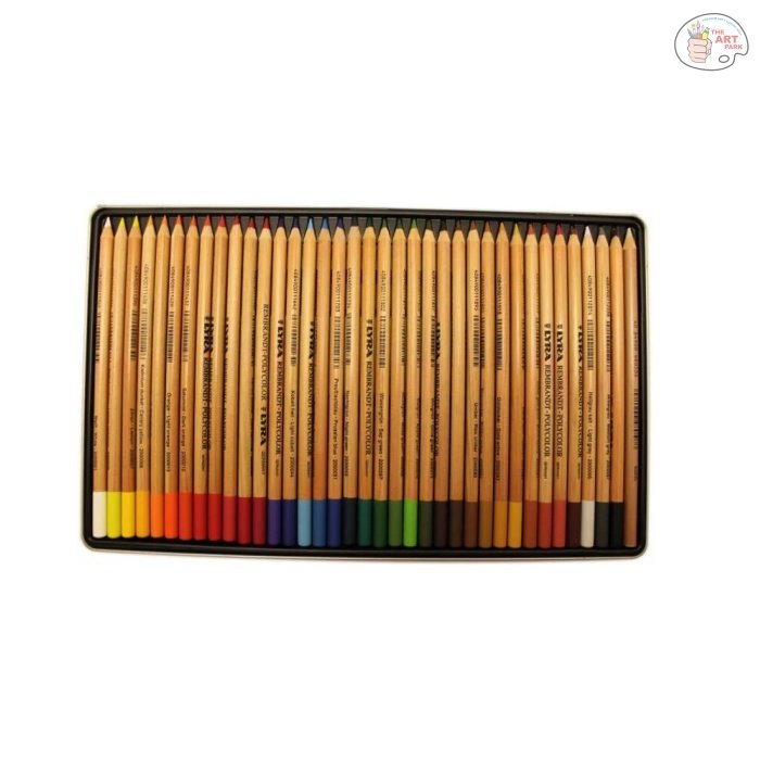 Lyra Rembrandt Artists Polycolor Pencils Set of 36 in Metal Box (L2001360) - Image 3