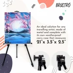 Brustro Artists' Tabletop Portable Wooden Box Easel - Image 3
