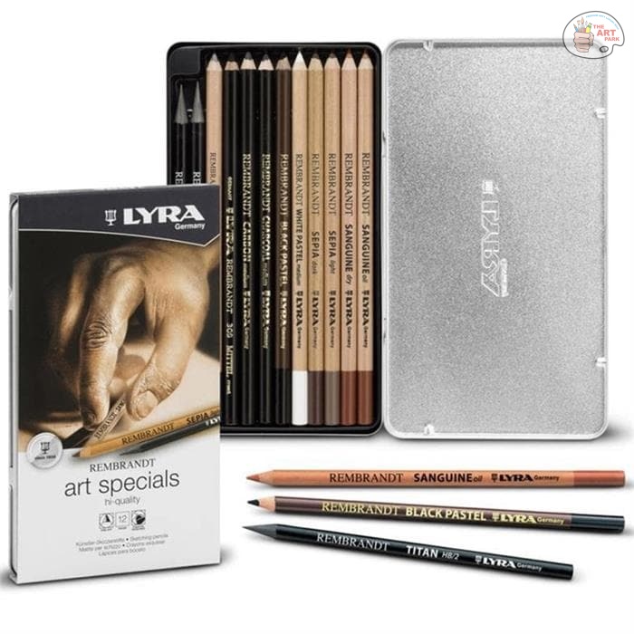 LYRA Rembrandt Art Special Set 11 Pcs Metal Box - Image 3