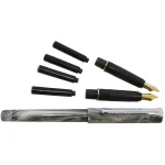 MONT MARTE Calligraphy 2 Nib Pen Set Signature 8pc - Image 4