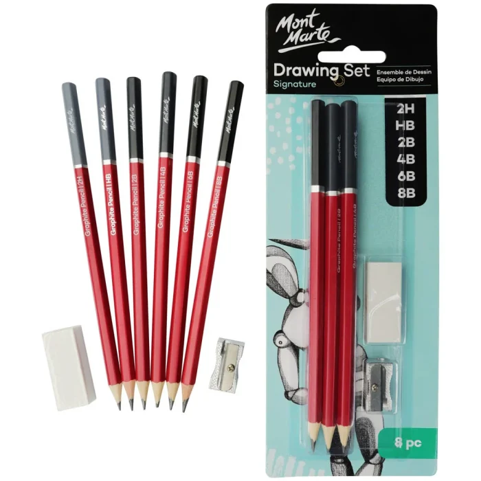 MONT MARTE Drawing Set Signature 8pc - Image 3