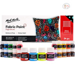 MONT MARTE Fabric Paint Set Signature 24pc x 20ml (0.7 US fl.oz) - Image 2
