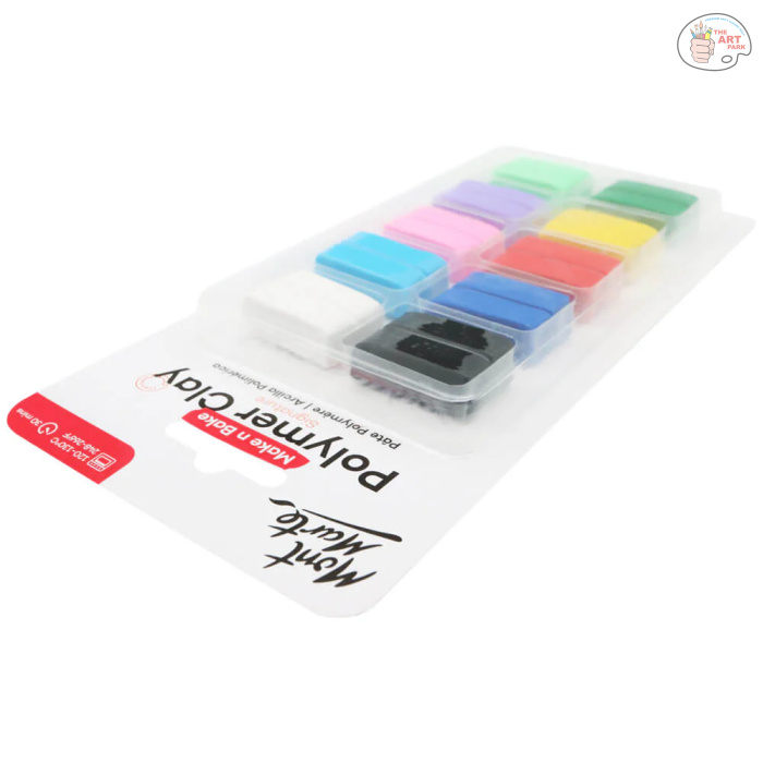 MONT MARTE Make n Bake Polymer Clay Signature 100g (3.5oz) 10pc - Image 2
