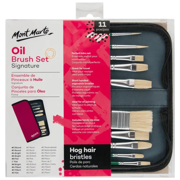 MONT MARTE Oil Brush Set Signature 11pc - Image 5