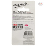 MONT MARTE Silver Foil Paint Premium 20ml (0.68 US fl.oz) - Image 5