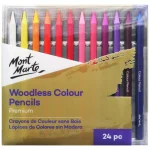 MONT MARTE Woodless Colour Pencils Premium 24pc - Image 5