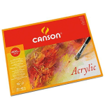 Canson Acrylic 400 GSM Cold Pressed 36 x 48 cm Paper Blocks 10 Sheets