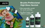 Brustro Professional High Gloss Varnish 200 Ml - Image 2