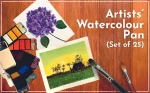 Brustro Artists Watercolour Pan Set of 25 - Image 2