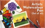 Brustro Artists ’ Watercolour Pan (Set of 42 Colours) - Image 2