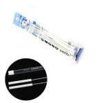 Tombow MONO Zero Pen type Square Shaped Eraser with Fine Flat Tip Shade and Extra Refill Pack (White) - Image 4