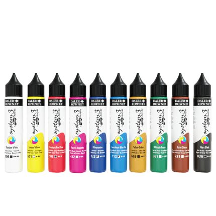 Daler Rowney System3 Fluid Acrylics COLOUR 250ML