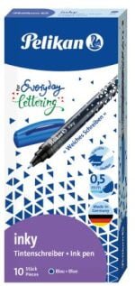 Pelikan Inky blue fibre-tip pen inkpen - Image 2