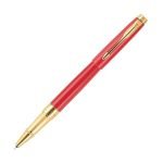 PARKER ASTER MATTE RED GOLD TRIM ROLLER PEN - Image 7