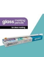 Apsara Glass Marking Pencils, Long-lasting Use, Made of Quality Wood Material, Resistant to Water & Fading, Smooth & Practical to Use, Easy for Marking- White (Pack of 10) - Image 2