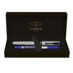 PARKER AMBIENT DARK GREY BLACK METAL TRIM ROLLERPEN - Image 8