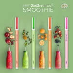 Scrikss Office Smoothie Gel Pen, Upper & Lower Body & Grip Made Of ABS Plastic, ABS Plastic Clip, 0.7mm Gel Refill - Assorted Colours Pens with Respective Coloured Refills SET OF 8 - Image 3
