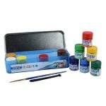 Doms 12 Shades Poster Colours | Rich & Vibrant Colors | Free Agigator & Brush Inside For Uniform Mixing | Non-Toxic & Safe For Childrens - Image 2