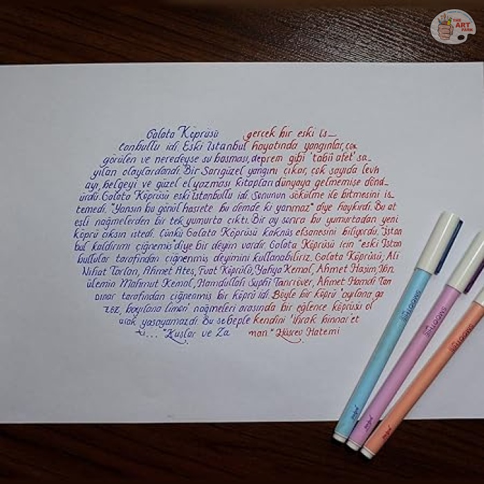 Scrikss Office Smoothie Gel Pen, Upper & Lower Body & Grip Made Of ABS Plastic, ABS Plastic Clip, 0.7mm Gel Refill - Assorted Colours Pens with Respective Coloured Refills SET OF 8 - Image 4