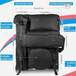 Art Canvas Bag, Large Art Portfolio Case with Zipper Design Shoulder Strap & Tote, Artist Backpack for Storage Artwork Sketch, Drawing, Canvas, Photography, Poster, Art Bag for Kid Student Teacher