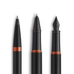 PARKER IM FLAME ORANGE BLACK trim ROLLERPEN - Image 5