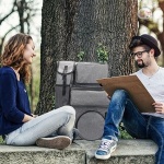 Art Portfolio Carry Bag 20" x 26", Canvas Art Portfolio Backpack Traveling Outdoor Drawing Portfolio Case Large Capacity Artist Carrying Bag/Tote Bag for Drawing Board, Screen, Accessories - Image 4