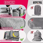 Art Canvas Bag, Large Art Portfolio Case with Zipper Design Shoulder Strap & Tote, Artist Backpack for Storage Artwork Sketch, Drawing, Canvas, Photography, Poster, Art Bag for Kid Student Teacher - Image 8