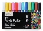 Brustro DIY Acrylic Marker 2mm Tip Set